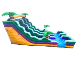 xsl wd18dblr ytm sideb 1 1778690816 18FT Dual Lane Tropical Waterslide (Wet/Dry)